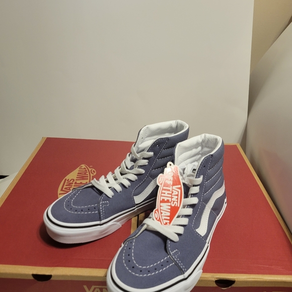 VANS SK8-HI GRISAILLE & TRUE WHITE Men's - Picture 13 of 16